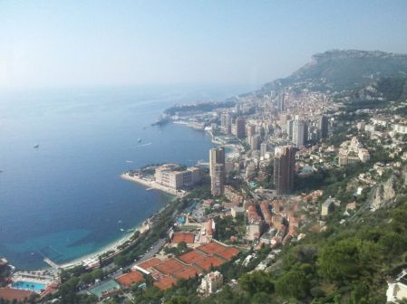 Ausblick Monaco Hotel