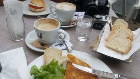 Frühstück in Florenz