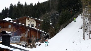 Skilift an der Pension Geierberg, Filzmoos