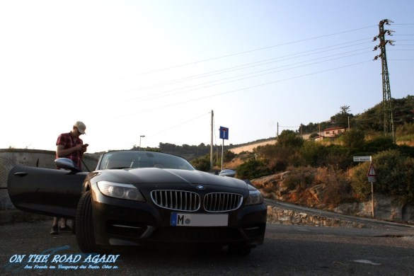 BMW Z4 und Robert an der Cotê dAzur