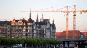 Baukräne in Kopenhagen