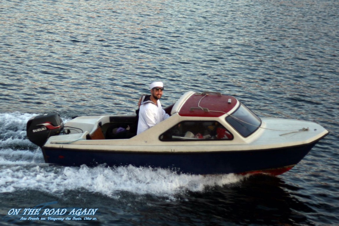 Boot mit Kapitän in Kopenhagen