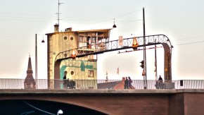 Klappbrücke in Kopenhagen