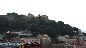 Castelo de Sao Jorge vom Miradouro Sophia de Mello aus