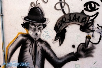 Chaplin Grafiti in Lissabon