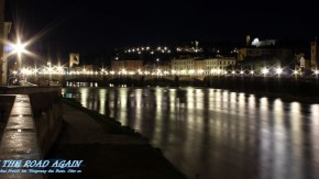 Lichtstimmung nachts in Florenz