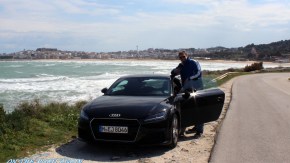 Robert mit Audi TT in Apulien