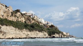 Vieste auf der Steilküste an der Adria