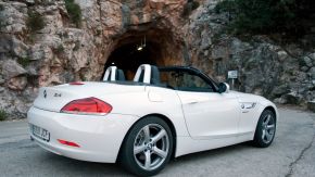 BMW Z4 Cabrio in der Serra de Tramuntana Mallorca