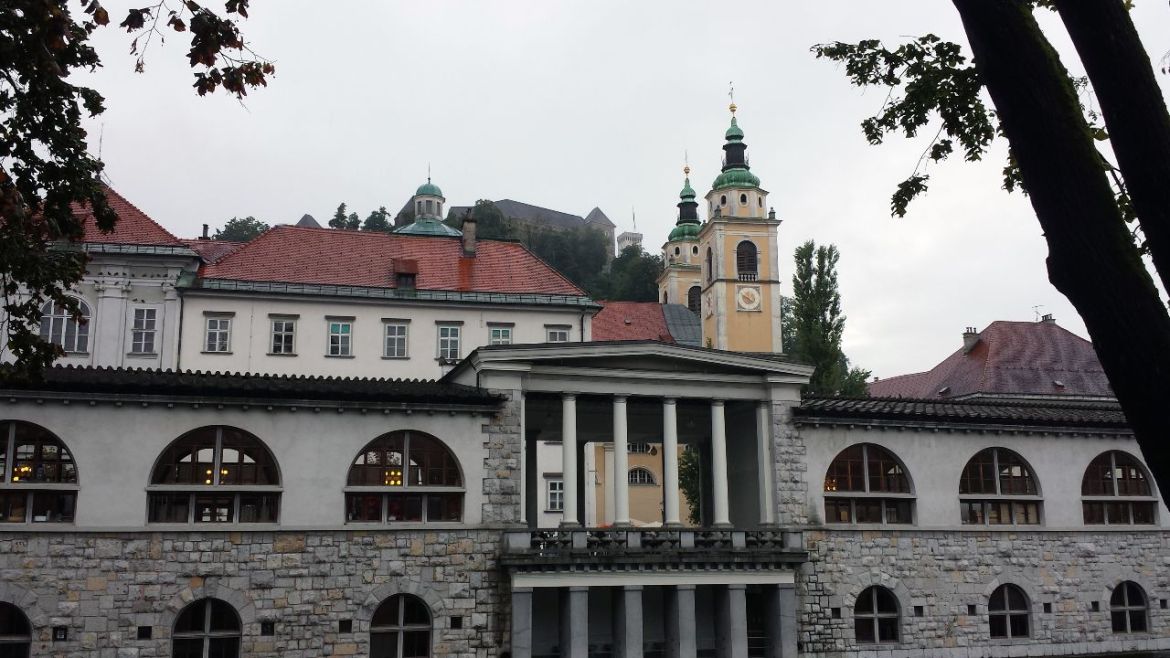 eklektischer Baustil in Ljubljana