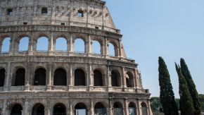 Kolosseum in Rom Eingang