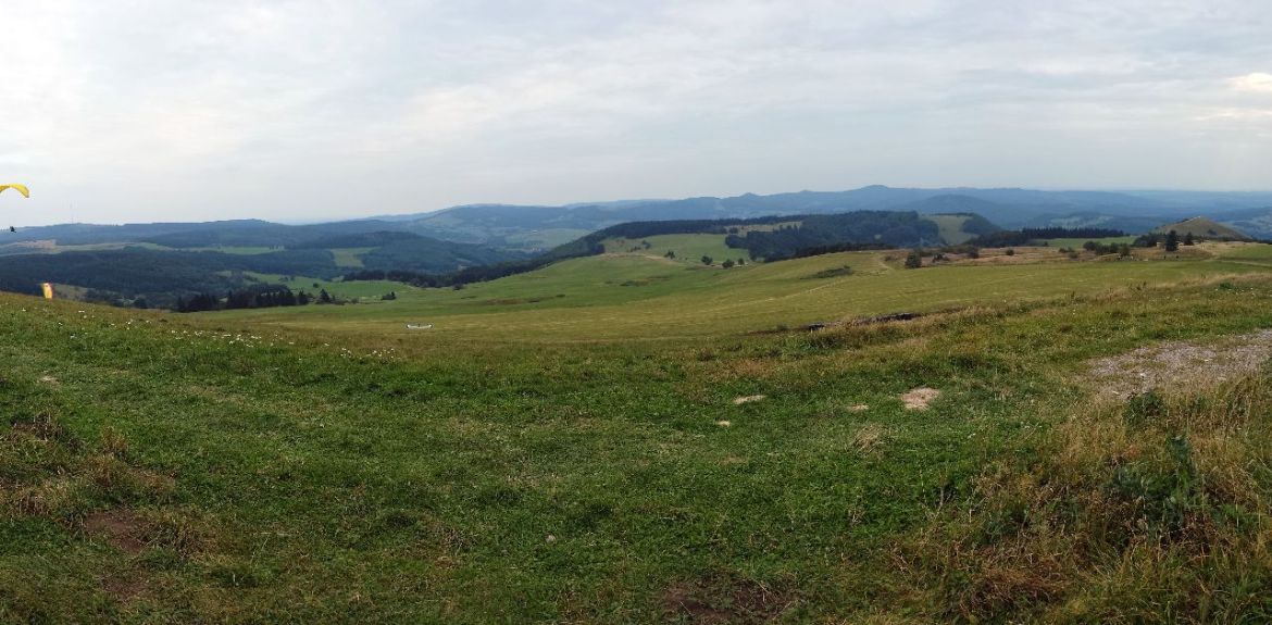 Rhön Panorama von der Wasserkuppe