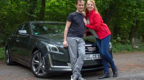 Team Auto-Diva - Nicole und Bernhard mit Cadillac CTS 2.0T