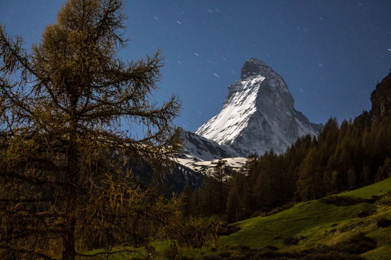 Matterhorn bei Nacht