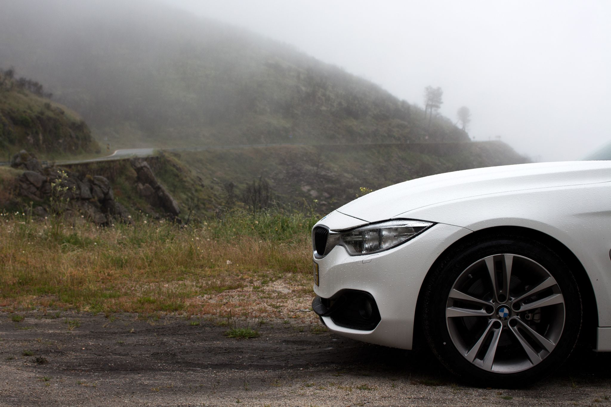 BMW 4er Cabrio mit 17 Zoll Sommerrädern