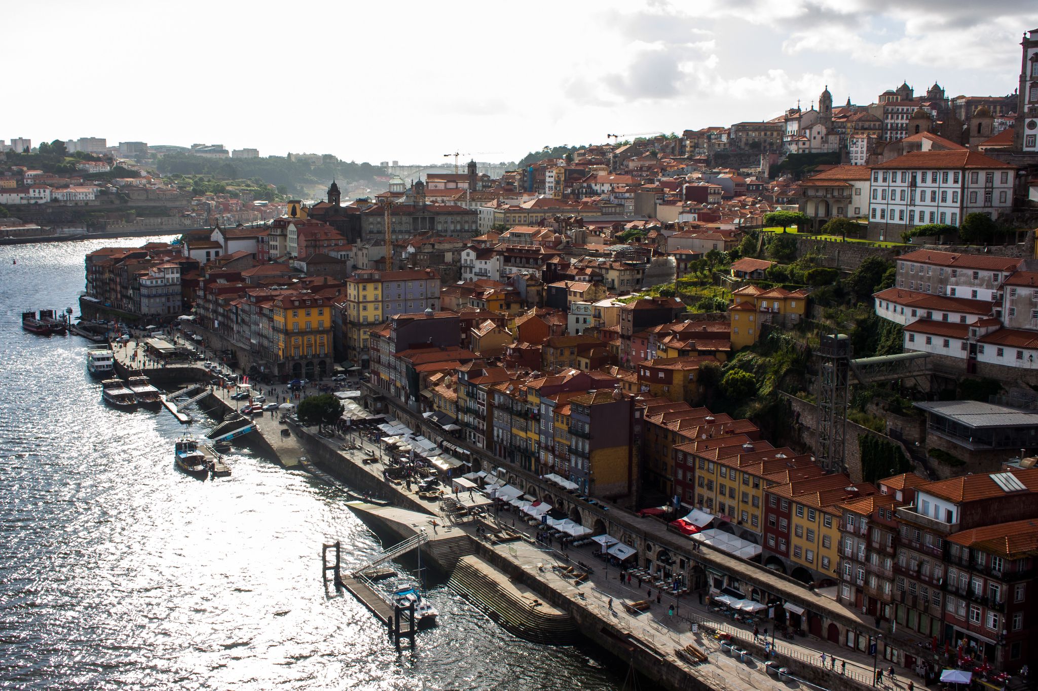 Porto Promenade von der Ponte Luís I