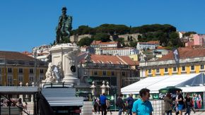 Praca do Comercio, Lissabon