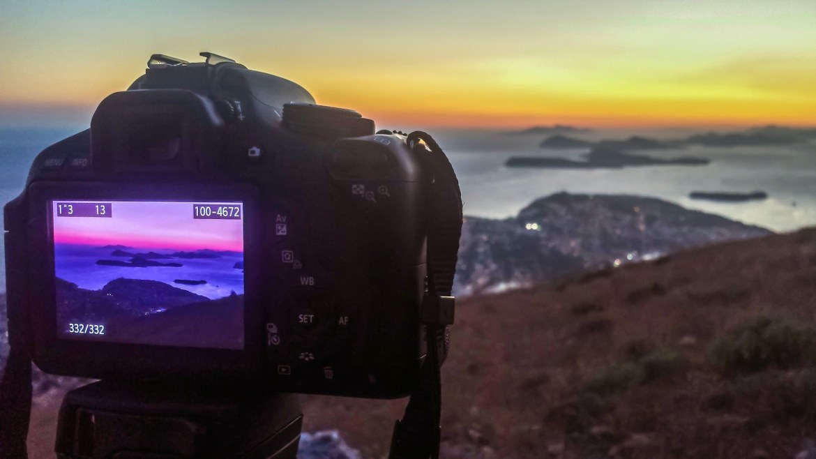 DSLR über Dubrovnik