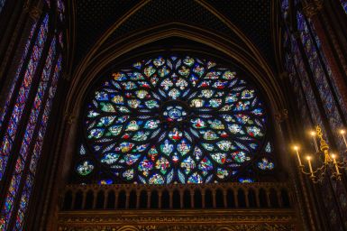 Grosses Fenster Saint Chapelle
