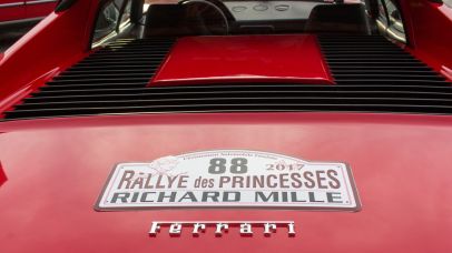 Ferrari bei der Rallye de Princesses