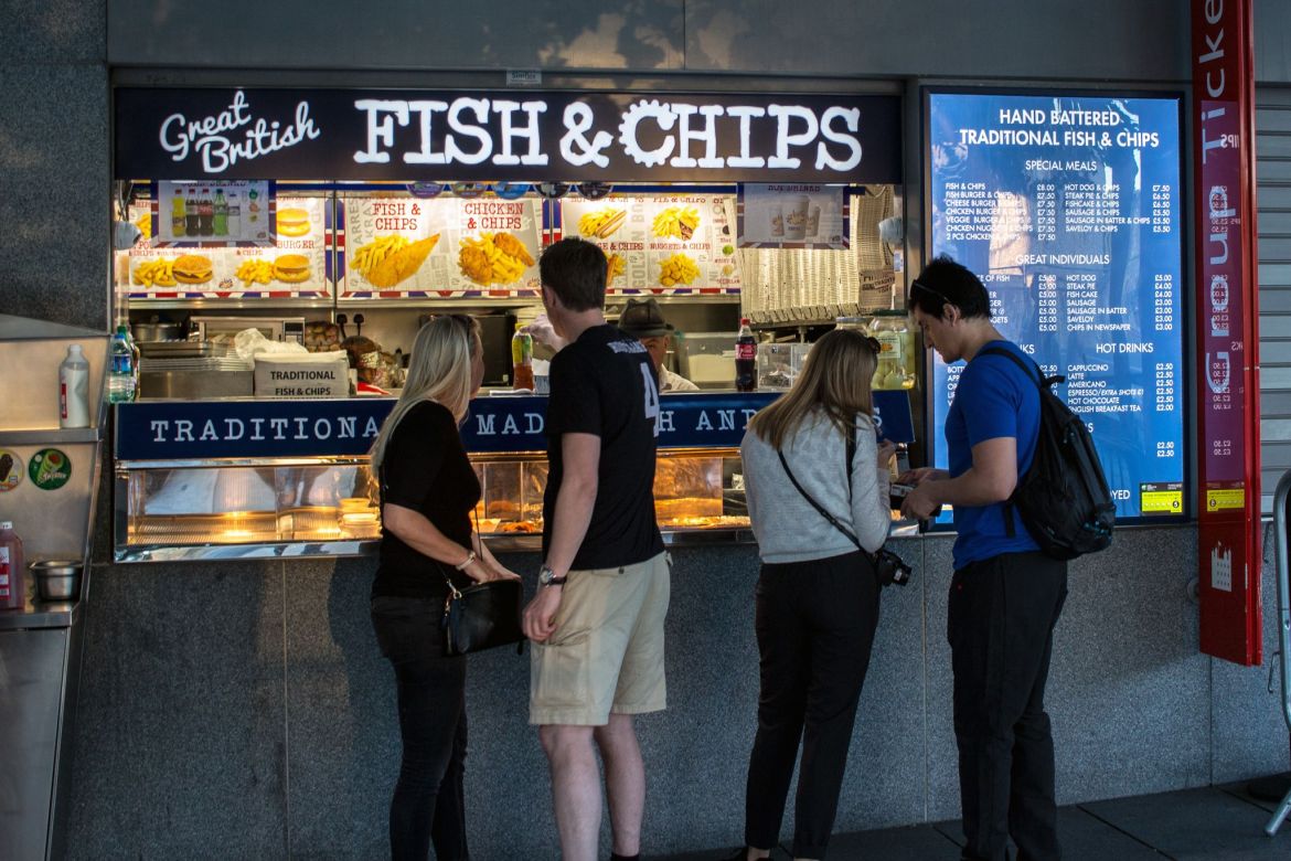 Fish und Chips in London