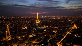 Paris bei Nacht vom Tour Montparnasse