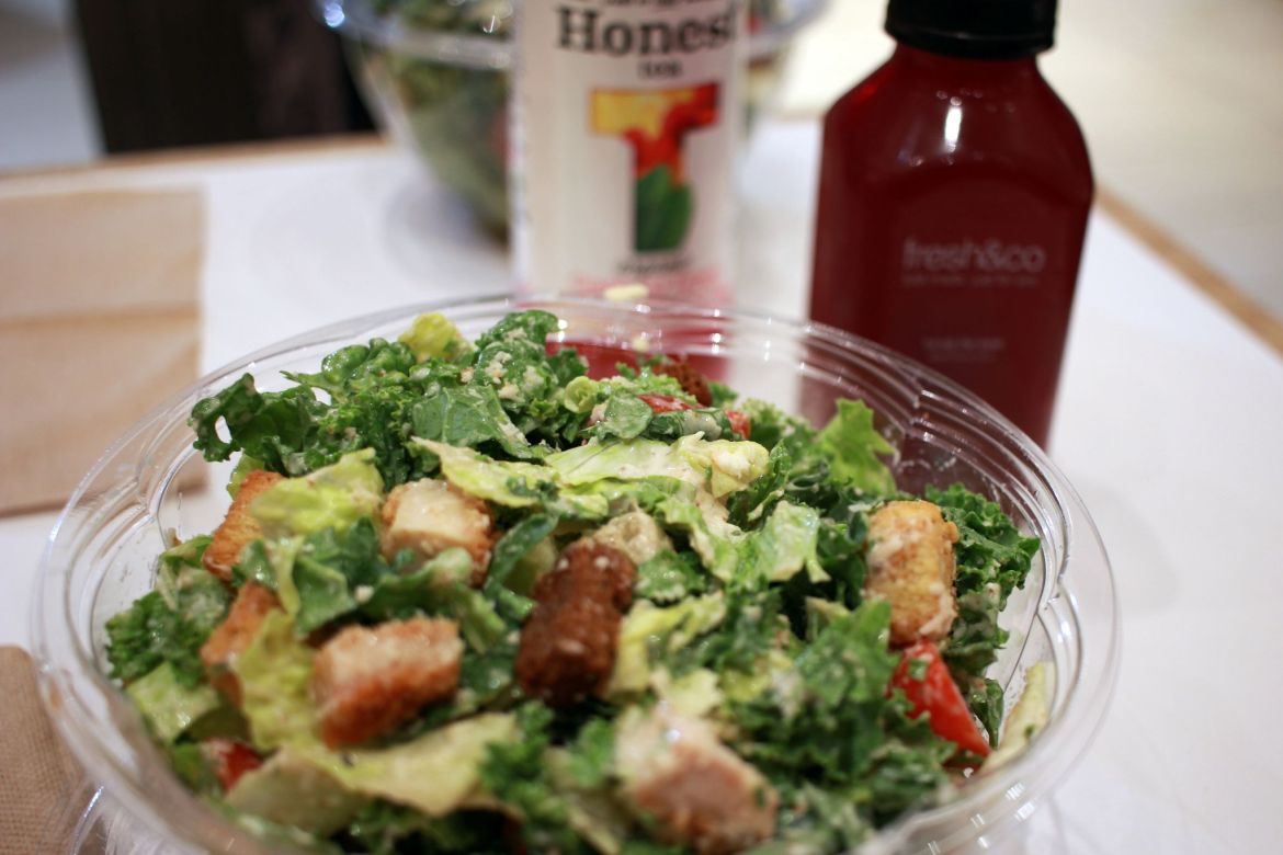 Caesar Salad bei fresh&co New York City