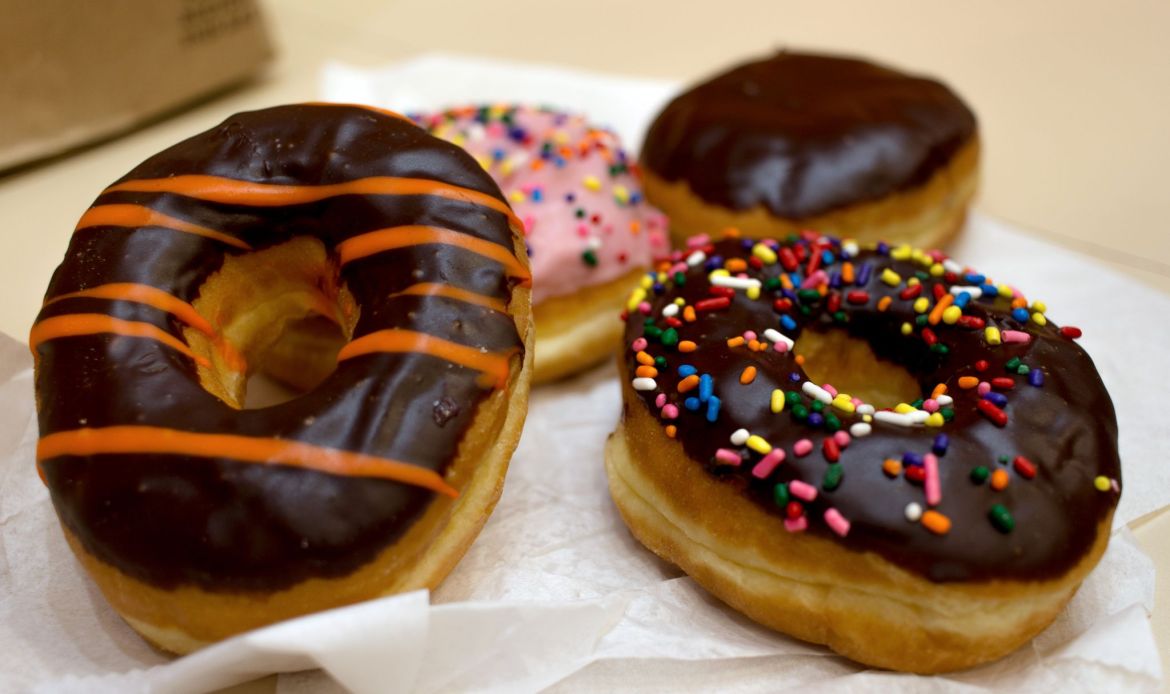 Donuts bei Dunkin Donuts in New York City
