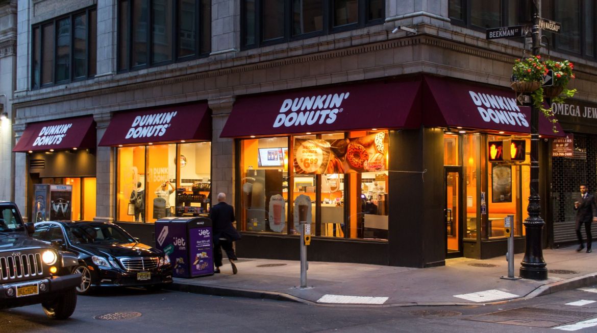 Dunkin Donuts in Filiale Manhattan