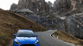 Ford Focus RS auf der Sella Rona