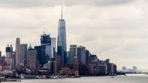 Lower Manhattan mit One World Trade Center