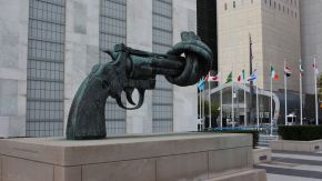 Knotted Gun UN Headquarters NYC