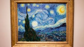 Starry, Starry Night von Vincent van Gogh, im Museum of Modern Art