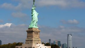 Statue of Liberty von der Fähre aus