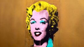 Warhol Golden Marilyn Monroe, MoMA