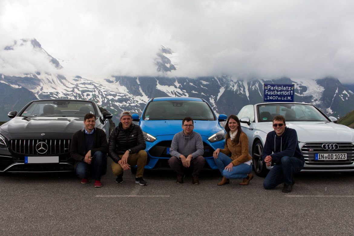 Gruppenbild Alpentour 2018