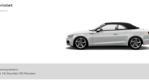Reservierung Audi S5 Cabrio bei Audi On Demand