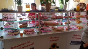 Auswahl im Café Vincent, Quedlinburg
