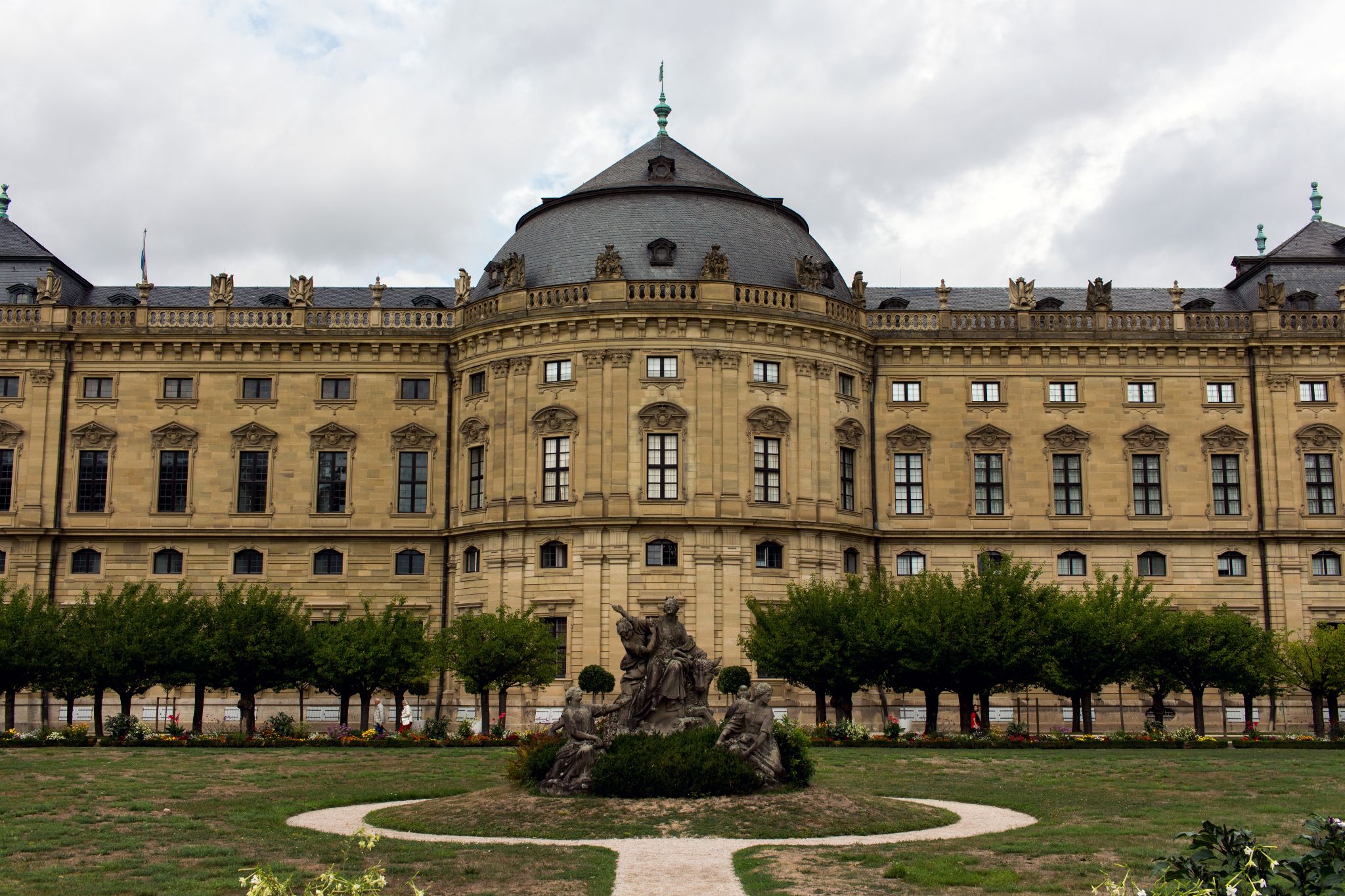 Garten der Würzburger Residenz