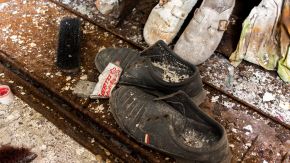 Schuhe im Hotel Fürstenhof, Eisenach