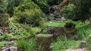 Seendlandschaft im Bergpark Wilhelmshöhe