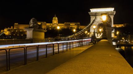 Palast über Budapest