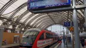 Trillex Zug in Dresden nach Wroclaw