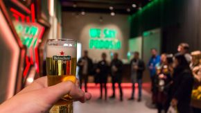 We say proost, Heineken Experience Amsterdam