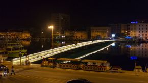 Brücke in die Altstadt von Zadar, Kroatien