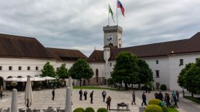 Burghof in Ljubljana