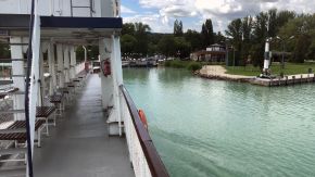 Fähre nach Tihany über den Balaton