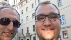 Team AllgäuRacing am Rallyeziel 2019