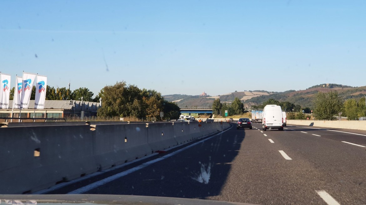 Autobahn in Süditalien