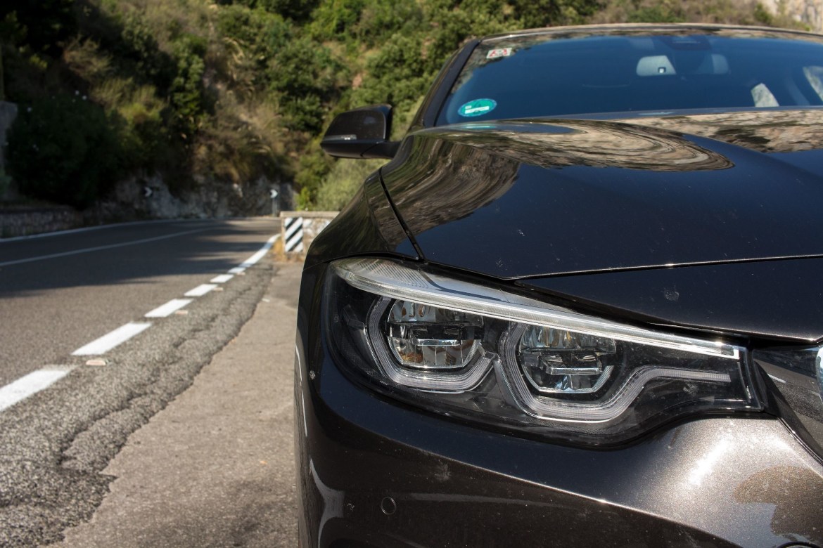 BMW 4er Gran Coupé an der Amalfiküste